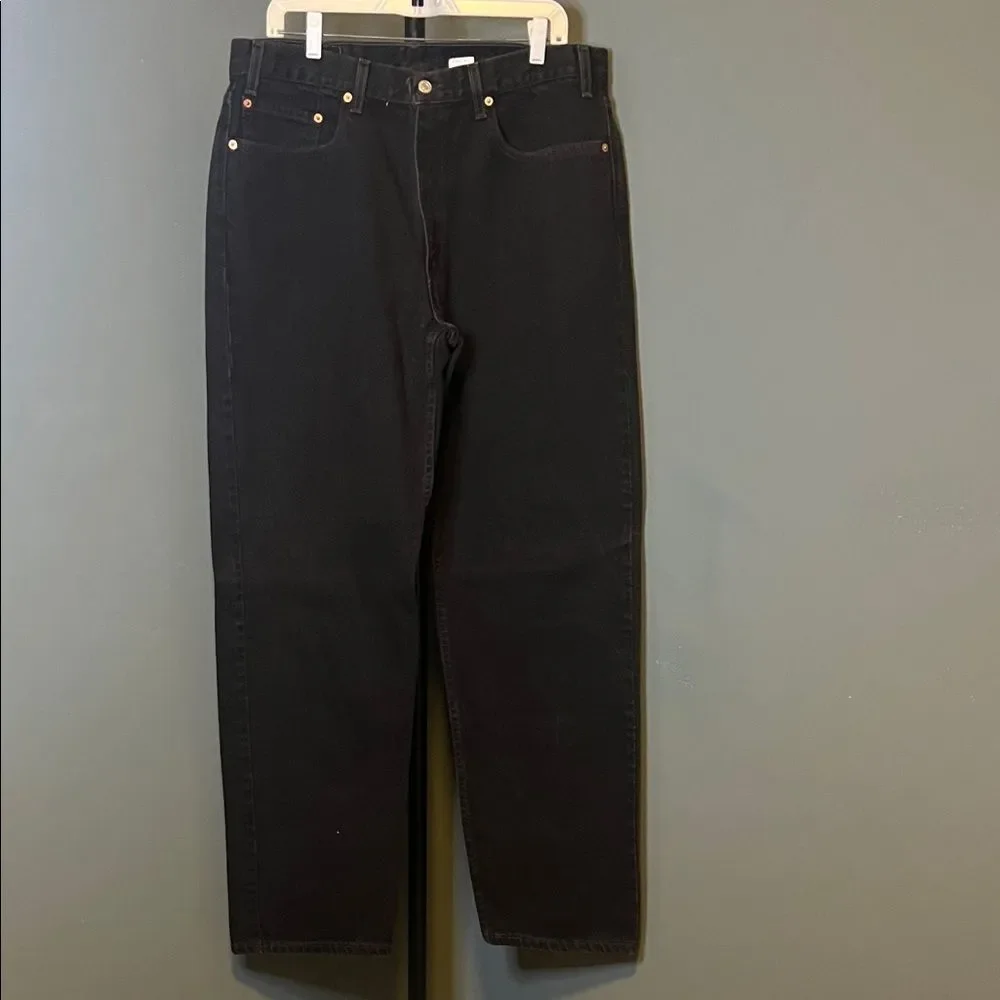 Levi's 550 Men's Relaxed Black Jeans